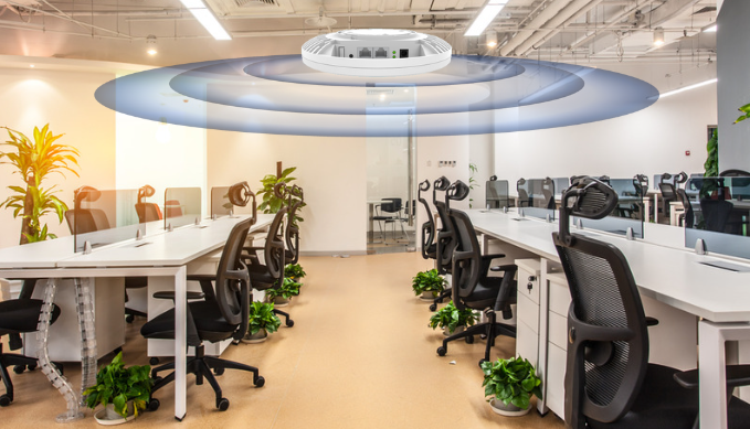Indoor office wireless network environment