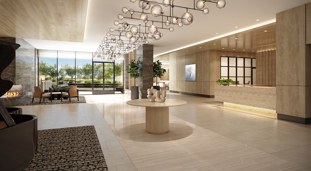 The James senior living community in Irvine, CA